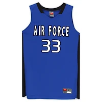 Air Force Falcons Nike Team-Issued #33 Royal & Black Jersey from the Basketball Program