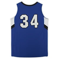 Maillot Nike Air Force Falcons #34 Royal White & Black du programme de basket-ball - Taille L