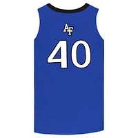 Maillot officiel Nike des Air Force Falcons, numéro 40, bleu royal et noir, taille XL.