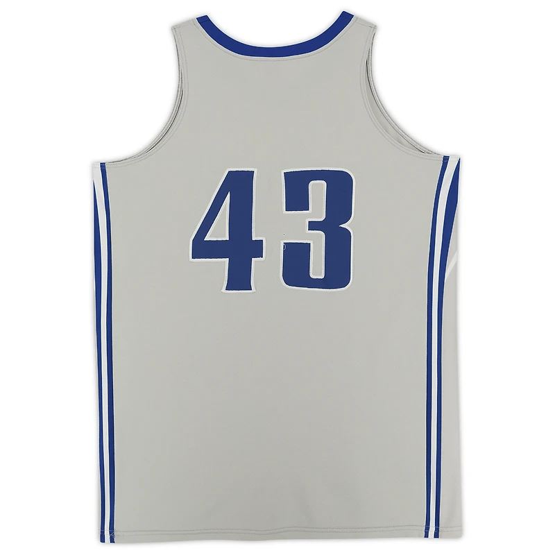 Air Force Falcons Nike Team-Issued #43 Gray Alternate Jersey from the Basketball Program - Size XL