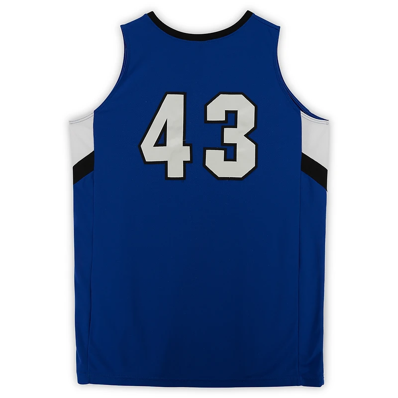 Air Force Falcons Nike Team-Issued #43 Royal White & Black Jersey from the Basketball Program - Size XL