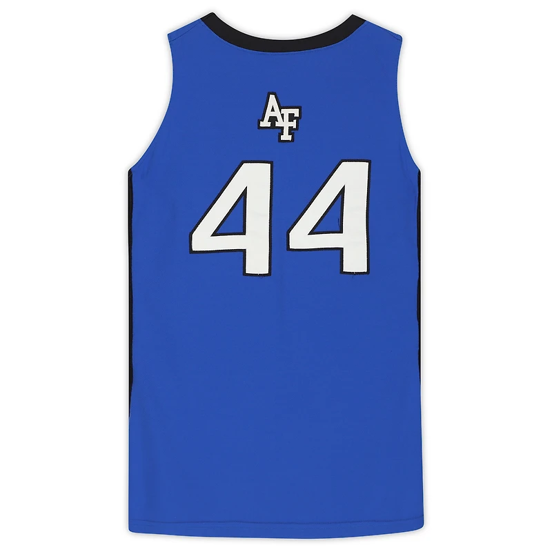 Maillot Nike Air Force Falcons #44 Royal & Black du programme de basket-ball - Taille XL