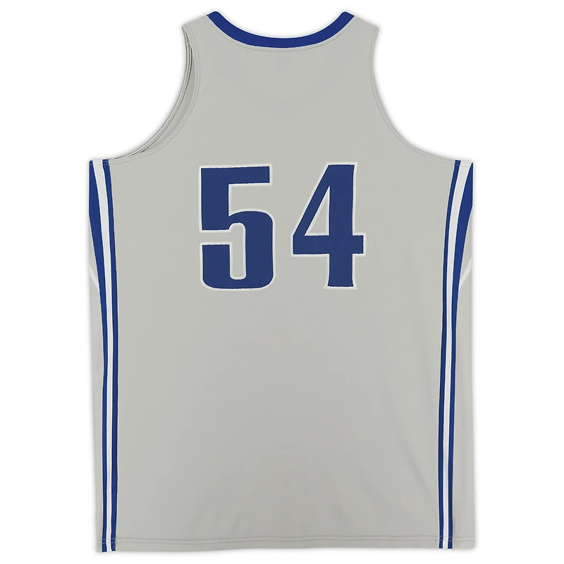 Maillot Nike #54 gris alternatif des Falcons de l'Air Force émis par l'équipe du programme de basket-ball - Taille XL