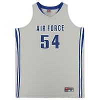 Maillot Nike #54 gris alternatif des Falcons de l'Air Force émis par l'équipe du programme de basket-ball - Taille XL