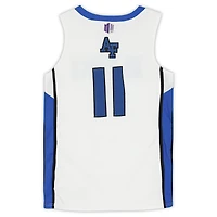 Maillot blanc, bleu et noir n° 11 émis par l'équipe des Falcons de l'Air Force du programme basket-ball