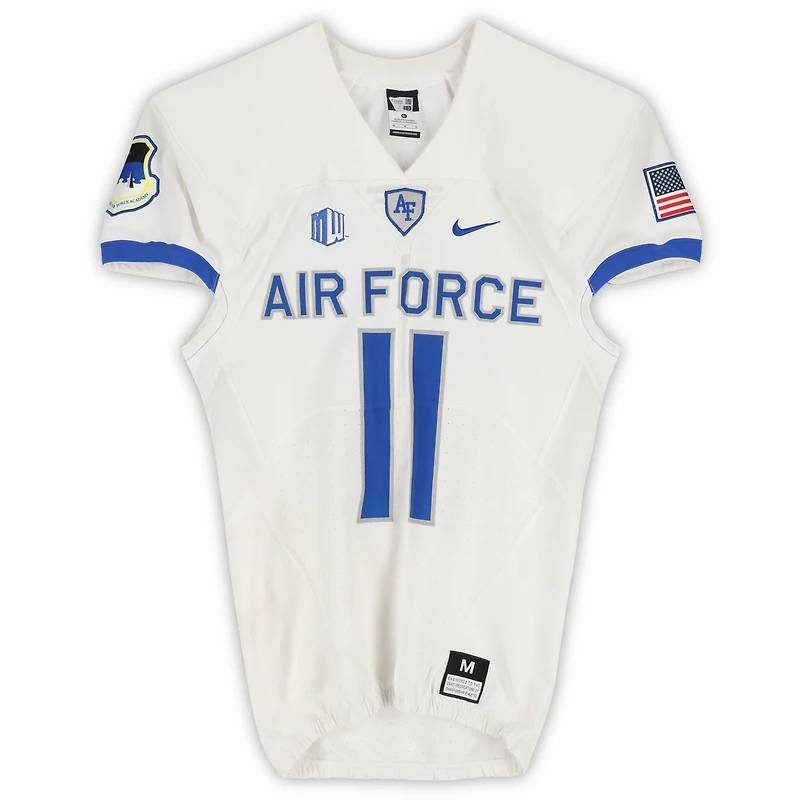 Maillot Nike blanc n° des Falcons de l'Air Force, édition football