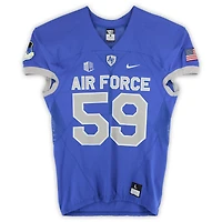 Maillot Nike Royal n° 59 des Falcons de l'Air Force, édition football, taille L