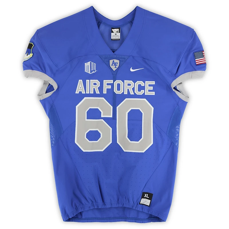 Maillot Nike Royal n° des Falcons de l'Air Force, édition football