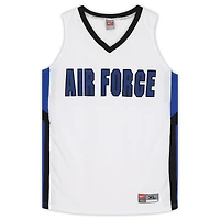 Maillot blanc et noir de l'équipe des Air Force Falcons du programme de basket-ball - Taille XL