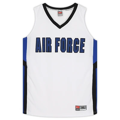 Maillot blanc et noir de l'équipe des Air Force Falcons du programme de basket-ball - Taille XL