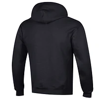 Sweat à capuche noir Champion Air Force Falcons Arch Over Logo pour homme