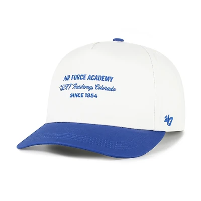 Men's '47 White Air Force Falcons Contemporary Basics Two-Tone Hitch Adjustable Hat