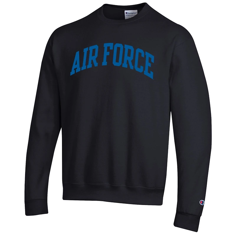 Sweat-shirt en polaire Champion Black Air Force Falcons Basic Arch pour homme
