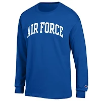 Men's Champion  Royal Air Force Falcons Basic Arch Long Sleeve T-Shirt