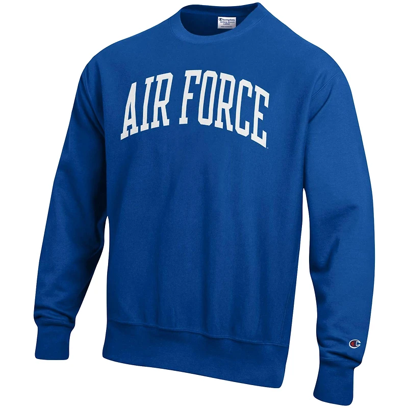 Sweat-shirt à enfiler Champion Royal Air Force Falcons coupe décontractée pour homme, tissage inversé Arch