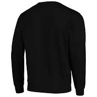Sweat-shirt Colosseum noir pour homme avec logo Air Force Falcons et arche