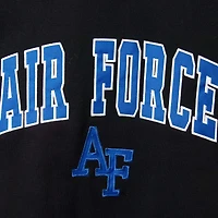 Men's Colosseum Air Force Falcons Arch & Logo Sweatshirt