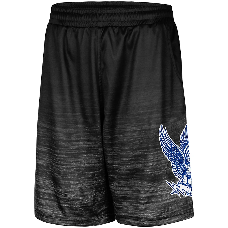 Men's Colosseum Black Air Force Falcons Broski Shorts
