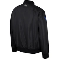 Blouson aviateur entièrement zippé Colosseum noir Air Force Falcons pour hommes