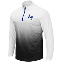 Veste Colosseum Grey Air Force Falcons Magic Team Logo Quarter-Zip pour homme