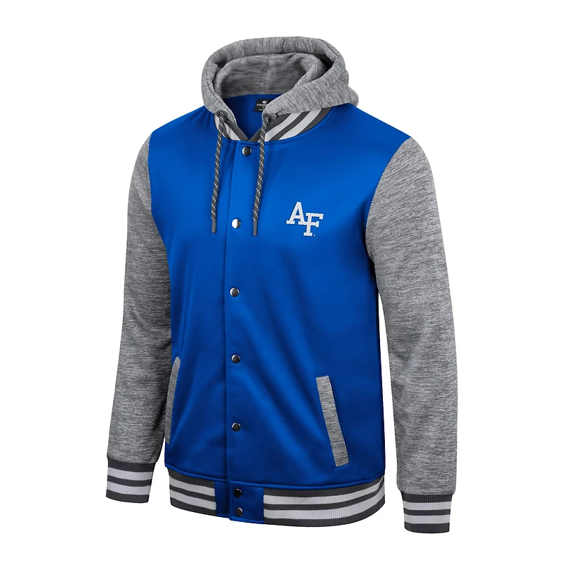 Colosseum Royal Air Force Falcons Robinson Sweat à capuche Full-Snap pour homme