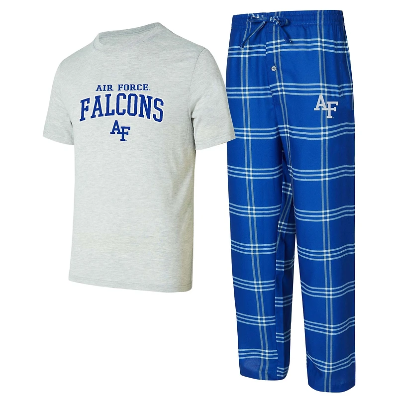 Men's Concepts Sport Air Force Falcons Top & Pants Sleep Set
