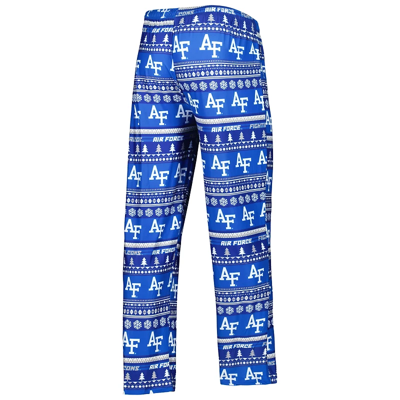 Ensemble de nuit pour homme Concepts Sport Royal Air Force Falcons Swivel avec haut à manches longues et pantalon