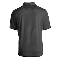 Polo extensible recyclé à imprimé Pike Eco Symmetry pour homme, noir/blanc, Air Force Falcons, coupeur et buck, taille grande