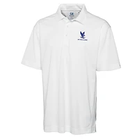Polo DryTec Genre blanc pour homme, modèle Cutter & Buck, Air Force Falcons, grandes tailles