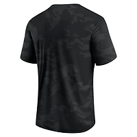 Men's Fanatics  Black Air Force Falcons Camo Logo T-Shirt