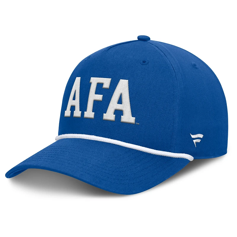 Men's Fanatics Royal Air Force Falcons Foul Ball Rope Adjustable Hat