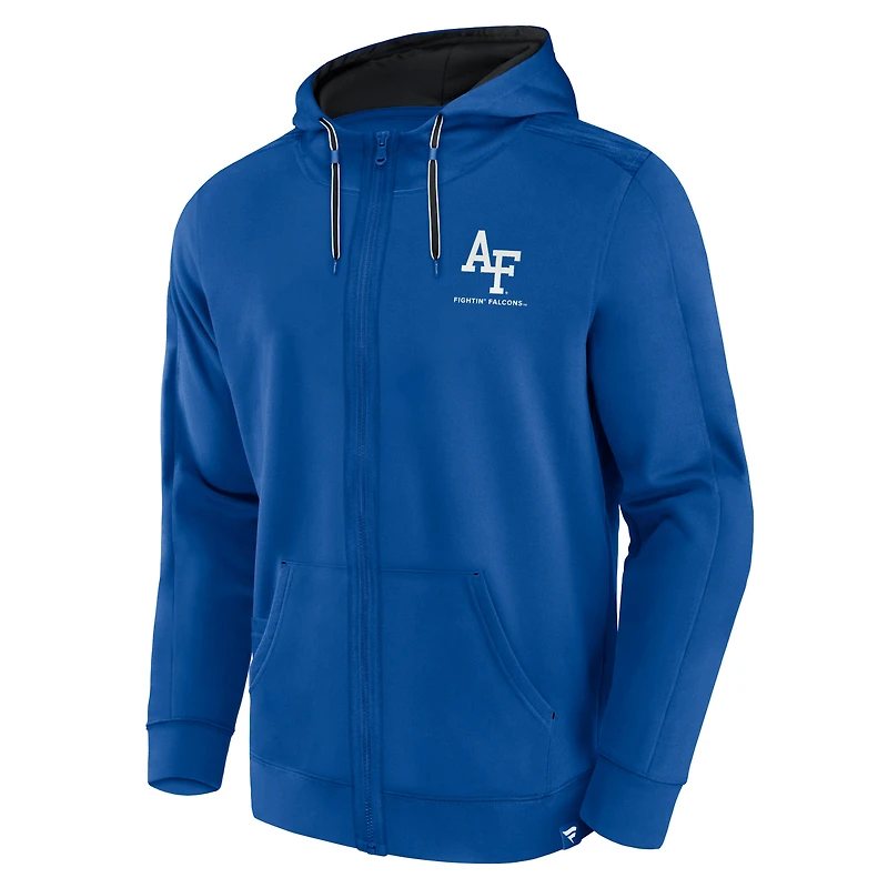 Sweat à capuche entièrement zippé Fanatics Royal Air Force Falcons Power Index pour hommes