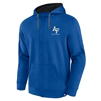 Sweat à capuche entièrement zippé Fanatics Royal Air Force Falcons Power Index pour hommes