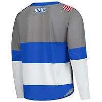 Maillot de hockey réplique gris Air Force Falcons pour homme