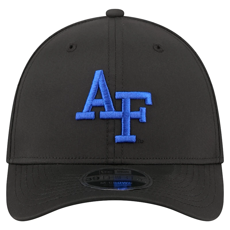 Men's New Era Black Air Force Falcons 39THIRTY M-Crown Flex Fit Hat