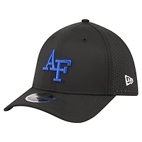 Men's New Era  Black Air Force Falcons 39THIRTY M-Crown Flex Fit Hat