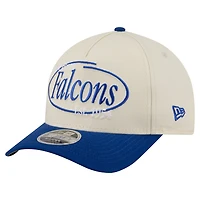 Men's New Era  Natural/Royal Air Force Falcons Prepster 9FORTY M-Crown Adjustable Hat