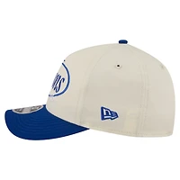 Men's New Era  Natural/Royal Air Force Falcons Prepster 9FORTY M-Crown Adjustable Hat