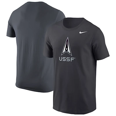 Men's Nike Anthracite Air Force Falcons Space Rivalry T-Shirt