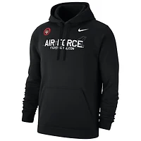 Sweat à capuche en polaire Nike Air Force Falcons APLS Fighting Falcon Collection Club pour homme, noir