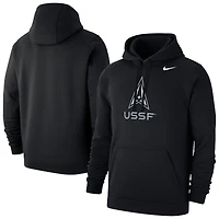 Sweat à capuche en molleton Nike Air Force Falcons Space Rivalry pour homme, noir