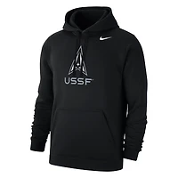 Men's Nike Black Air Force Falcons Space Rivalry Fleece Pullover Hoodie