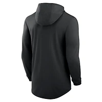 Men's Nike Black Air Force Falcons Space Rivalry Long Sleeve Hoodie T-Shirt