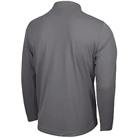 Pull Nike Anthracite Air Force Falcons APLS Fighting Falcon Collection Dri-FIT Intensity à quart de zip pour homme