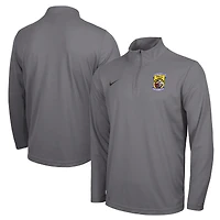 Haut à enfiler quart de zip Nike Charcoal Air Force Falcons Rivalry Intensity pour homme