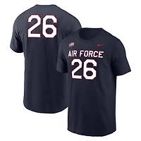 T-shirt Nike Air Force Falcons Freedom 250 pour homme, bleu marine