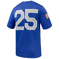 Men's Nike #25 Royal Air Force Falcons  Game Football Jersey