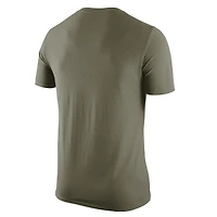 Men's Nike Olive Air Force Falcons APLS Fighting Falcon Collection Rivalry T-Shirt