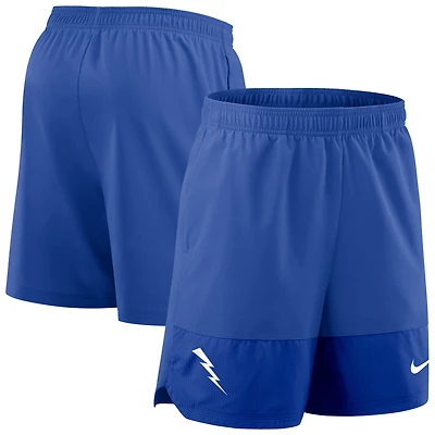 Short Nike Royal Air Force Falcons 2025 Sideline Performance pour homme