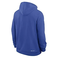 Sweat à capuche Nike Royal Air Force Falcons 2025 Sideline Standard Issue Dri-FIT pour homme